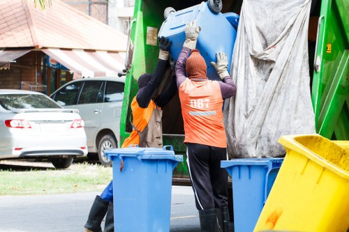 Environmentally friendly enclosed skip hire