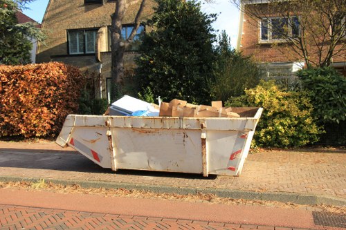 Recycling office furniture during clearance